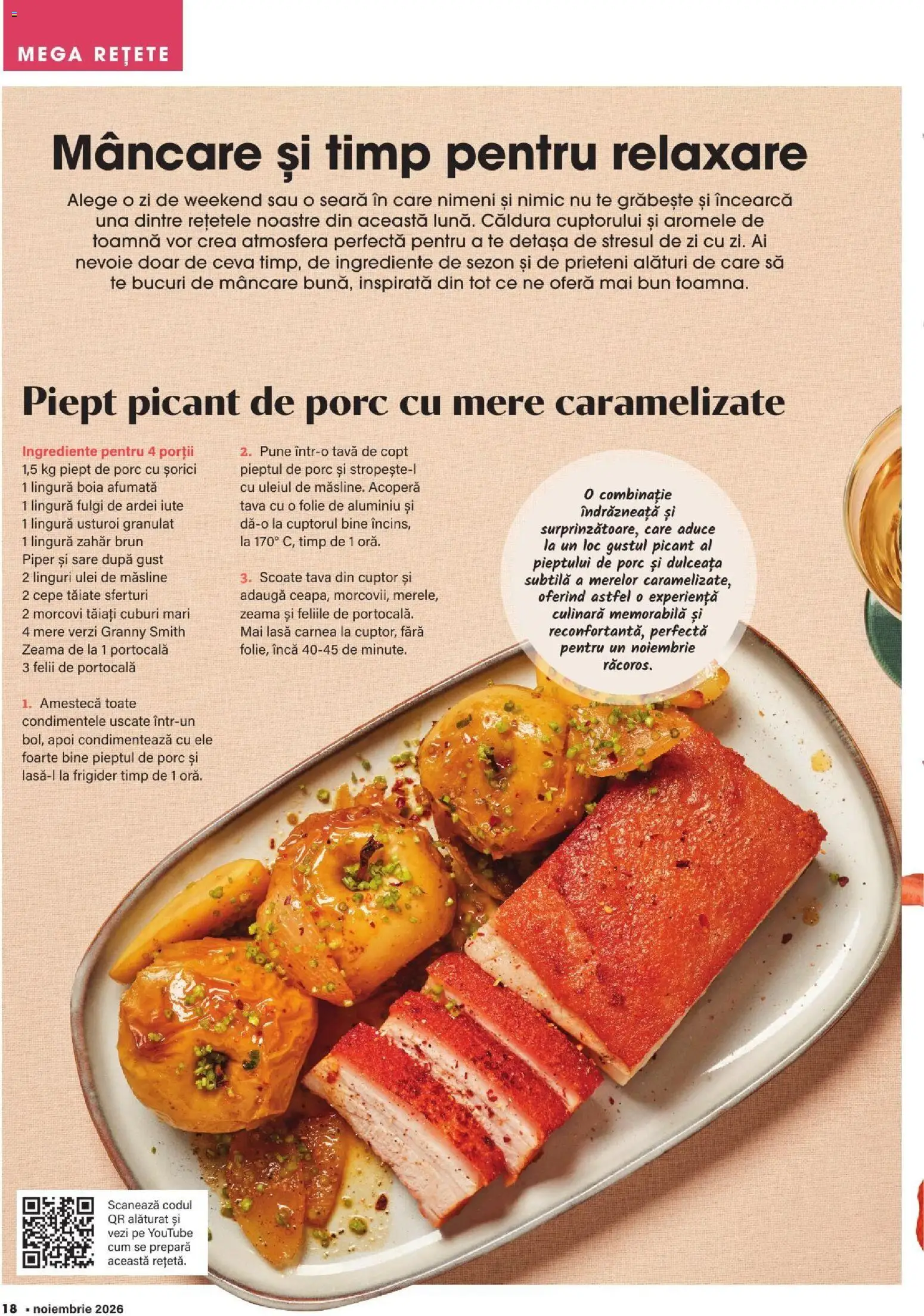Previzualizarea de cataloage: Mega Image Mega Image Catalog Noiembrie valabil de la 01.11.2026 - Frigider, Ulei, Cuptor, Ardei iute, Usturoi, Piper, Dulceata, Morcovi