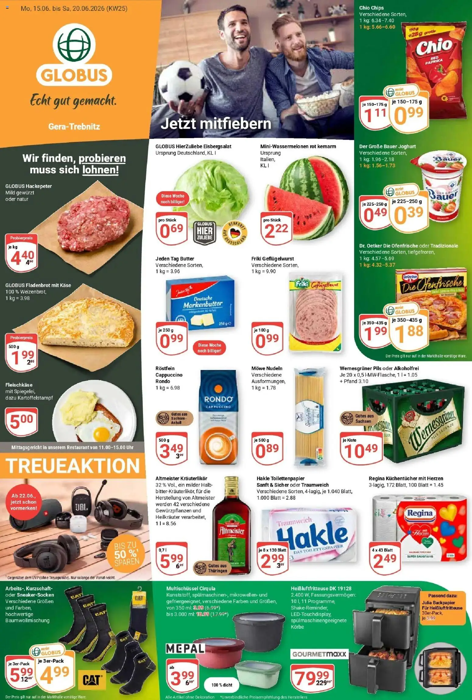Vorschau von dem Prospekt des Geschäftes Globus, gültig ab dem 14.06.2026