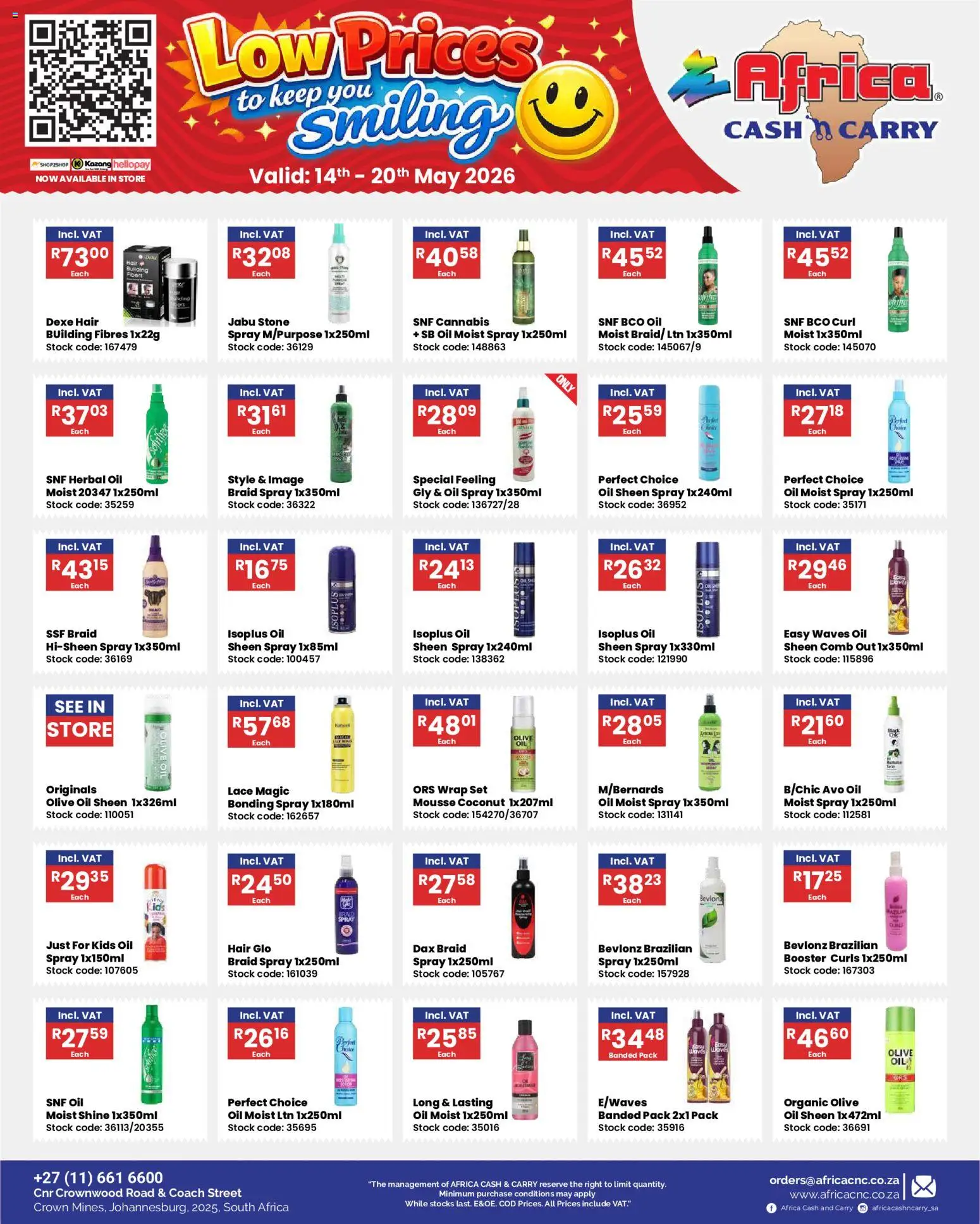 Preview of Africa Cash & Carry flyer valid from 14/05/2026