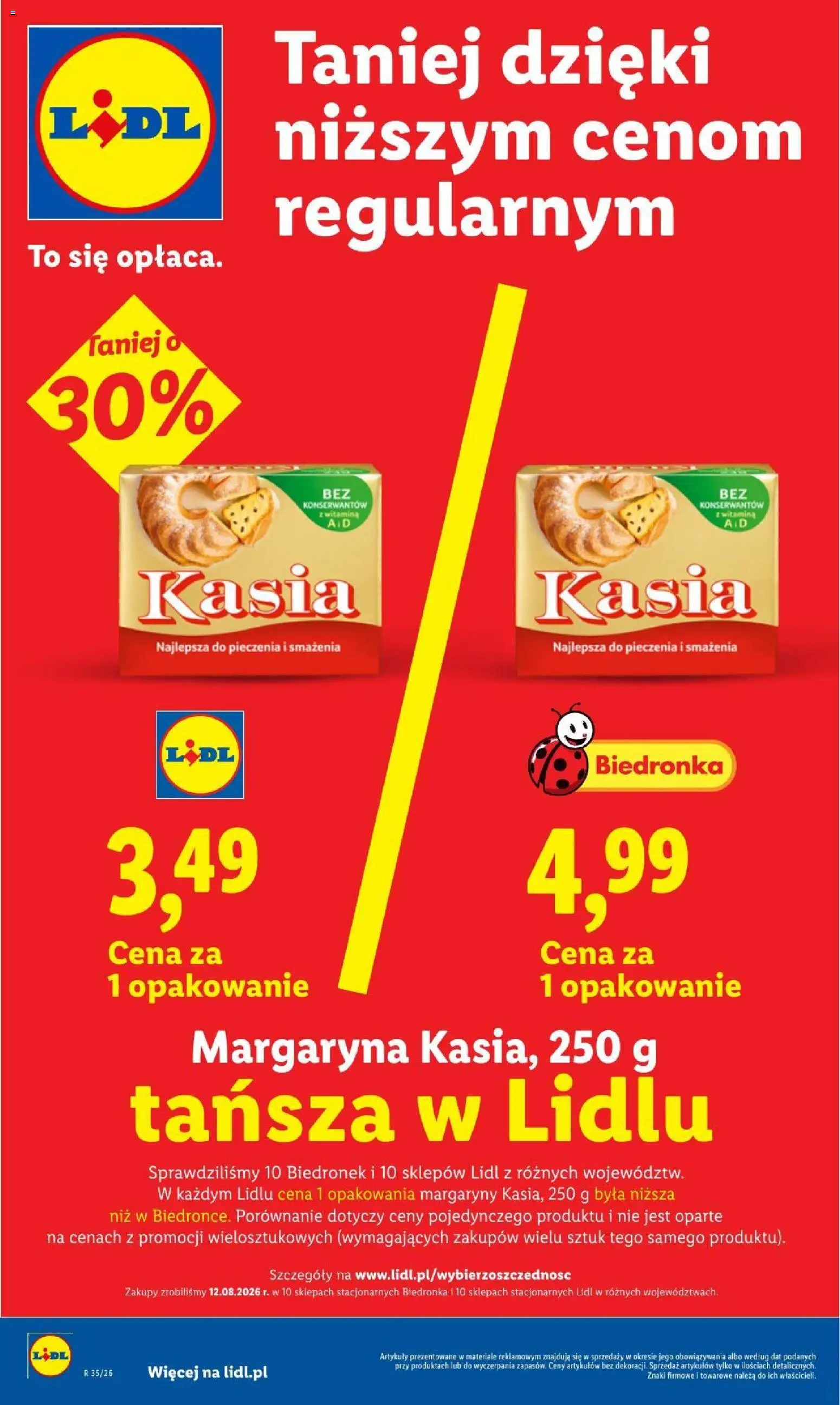 Pogląd gazetki "Lidl gazetka" ze sklepu Lidl ważnej od 27.08.2026
