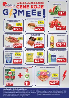 Pregled Medius kataloga - važi od 14.08.2026