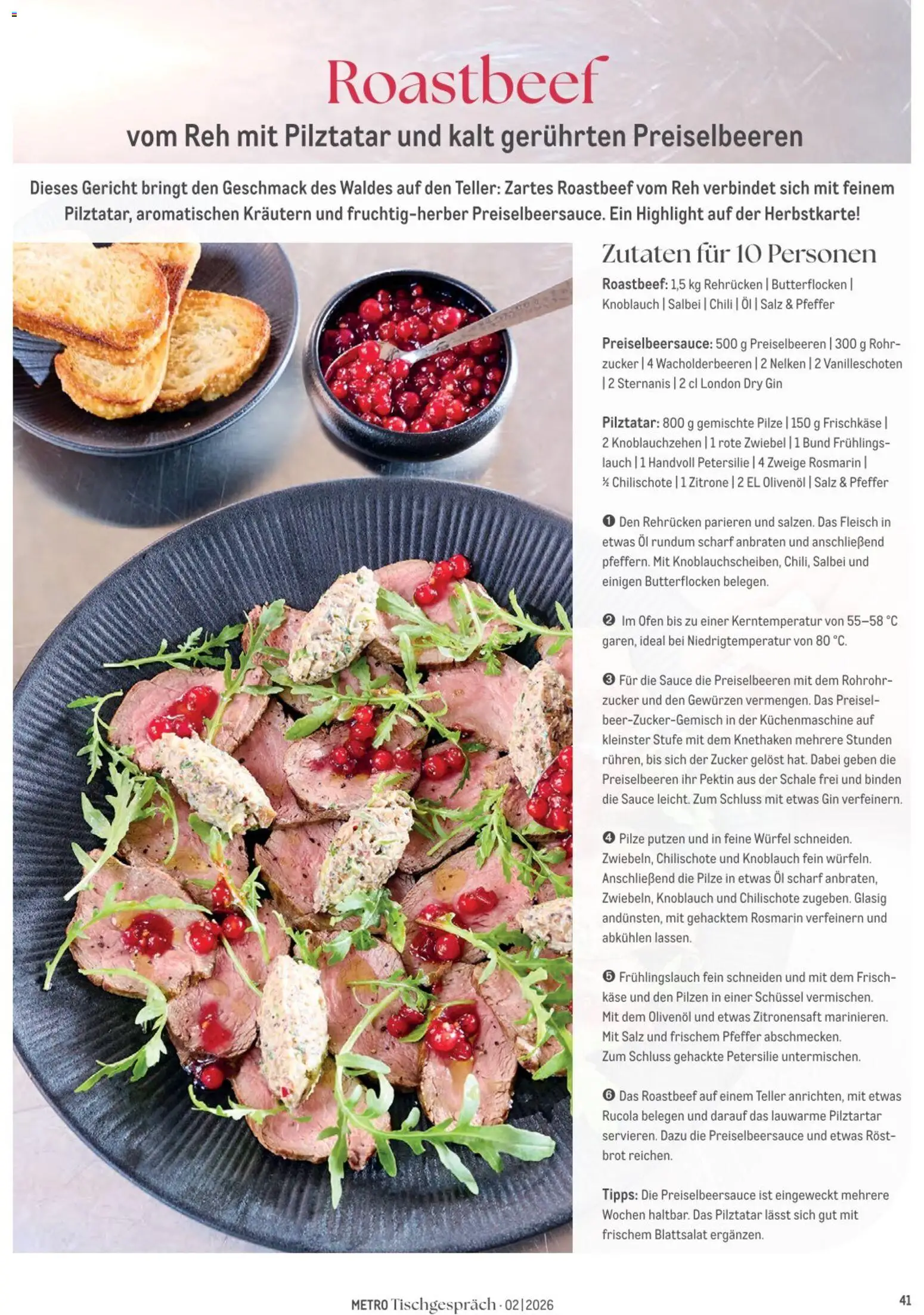 Vorschau von dem Prospekt des Geschäftes Metro, gültig ab dem 01.09.2026 - Rucola, Petersilie, Brot, Gin, Lauch, Ofen, Chili, Olivenol
