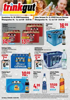 Vorschau von dem Prospekt des Geschäftes Trinkgut, gültig ab dem 31.08.2026