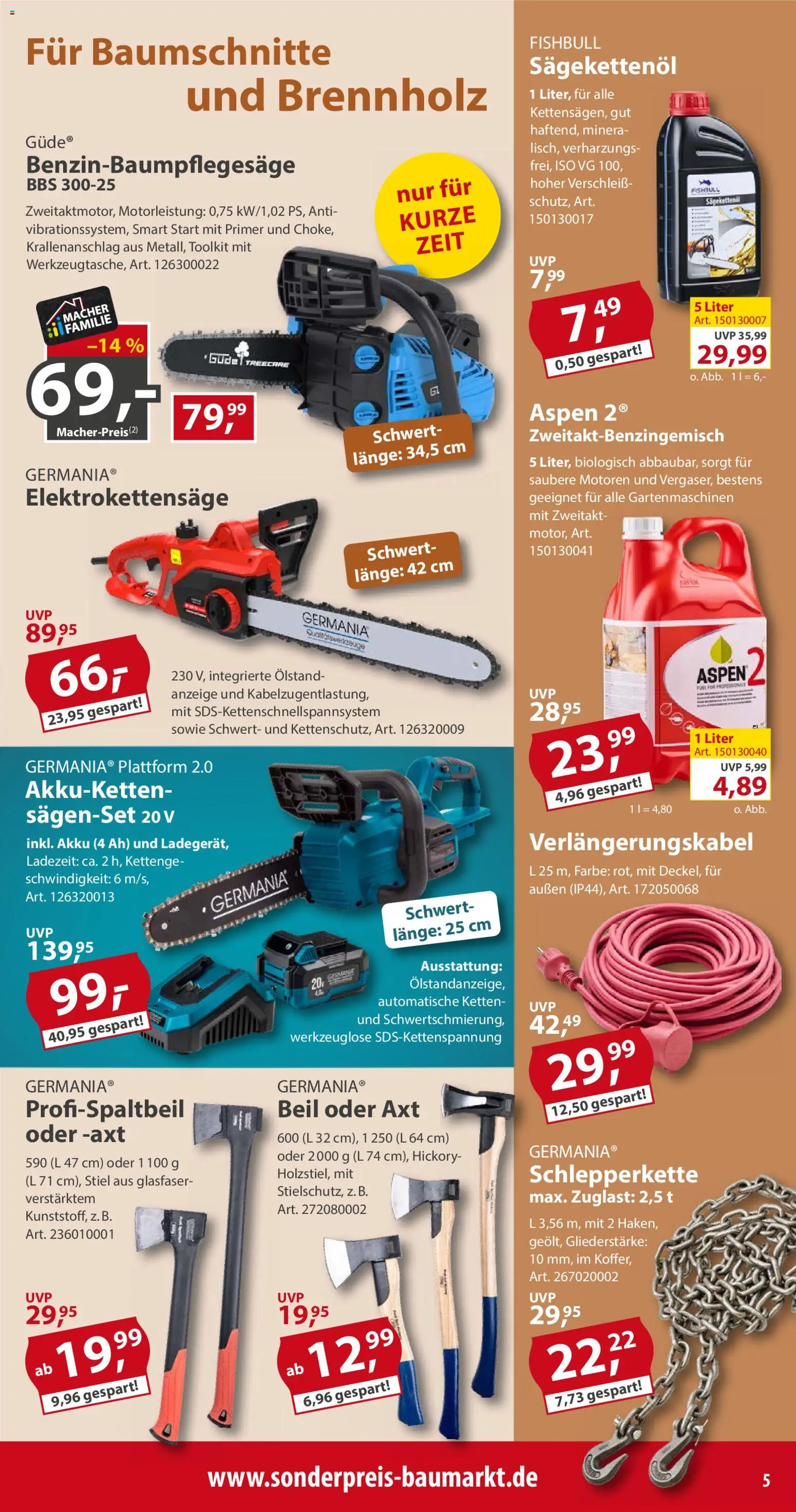 Vorschau von dem Prospekt des Geschäftes Sonderpreis Baumarkt, gültig ab dem 12.09.2026 - Primer