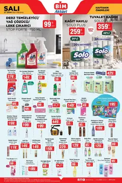 BİM BİM - Katalog Salı 27.10.2026 - Broşürünün önizlemesi