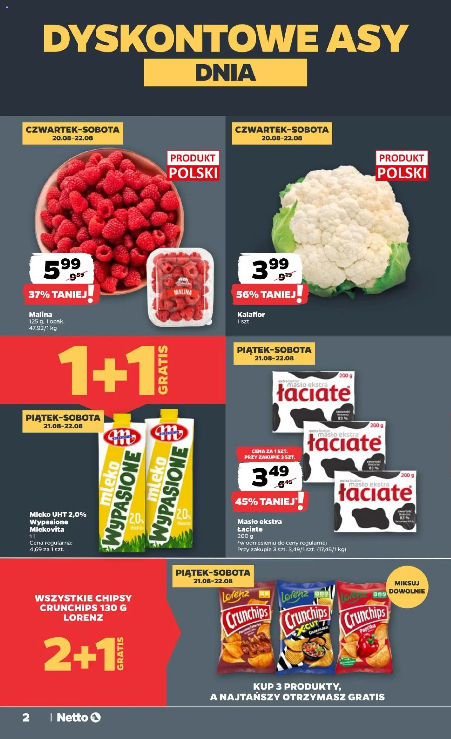 Pogląd gazetki "Netto gazetka od czwartku" ze sklepu Netto ważnej od 20.08.2026