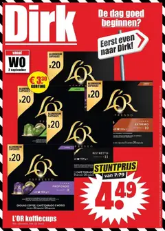 Voorbeeld van Dirk folder week 36 van winkel Dirk geldig vanaf 02-09-2026