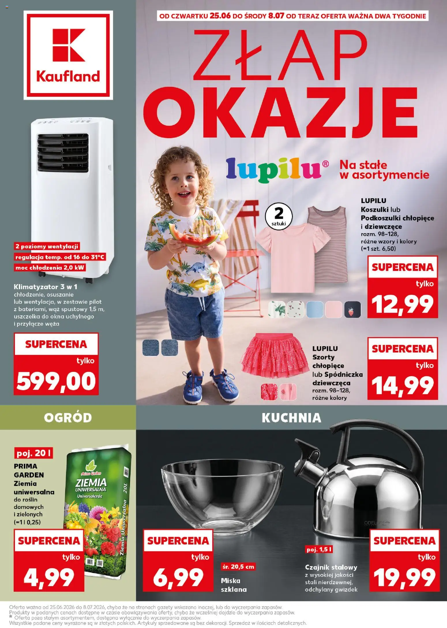 Náhled nabídky: Kaufland Polsko Kaufland Polsko leták - Złap okazje platný od 25.06.2026