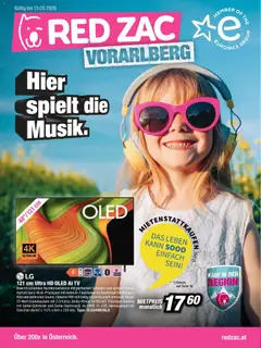 Vorschau der Angebote: RED ZAC RED ZAC Vorarlberg gültig ab 26.04.2026