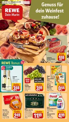 Vorschau von dem Prospekt des Geschäftes Rewe, gültig ab dem 12.10.2026