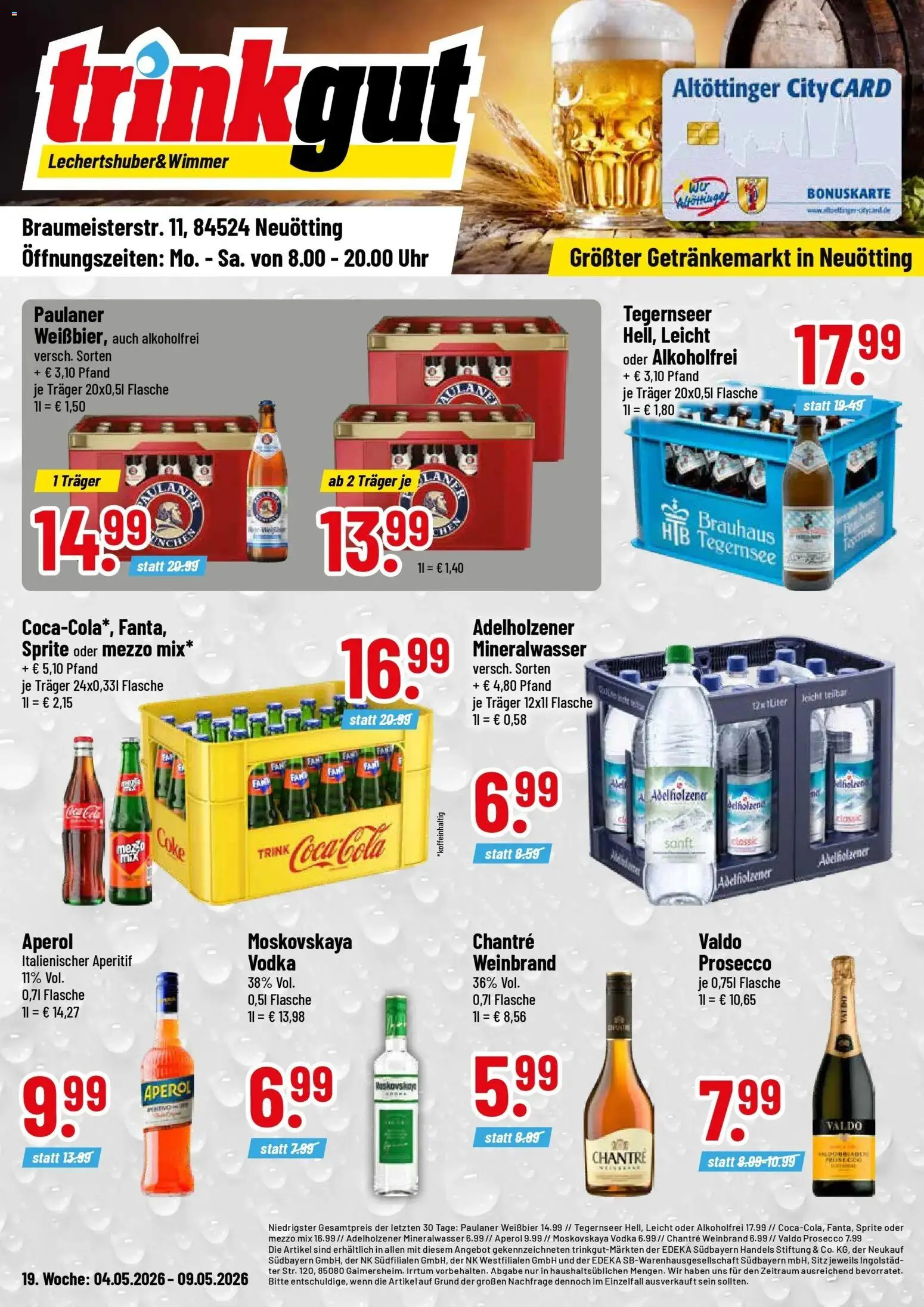 Vorschau von dem Prospekt des Geschäftes Trinkgut, gültig ab dem 04.05.2026