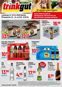 Vorschau von dem Prospekt des Geschäftes Trinkgut, gültig ab dem 18.05.2026
