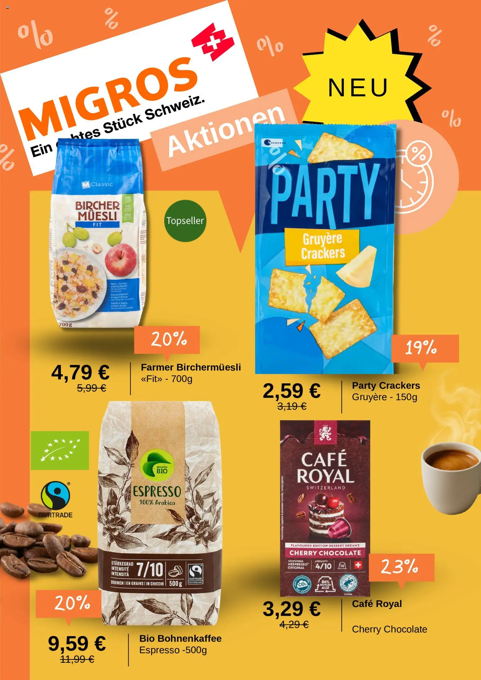 Vorschau von dem Prospekt des Geschäftes Migros, gültig ab dem 29.09.2026