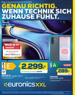 Vorschau von dem Prospekt des Geschäftes Euronics, gültig ab dem 24.10.2026