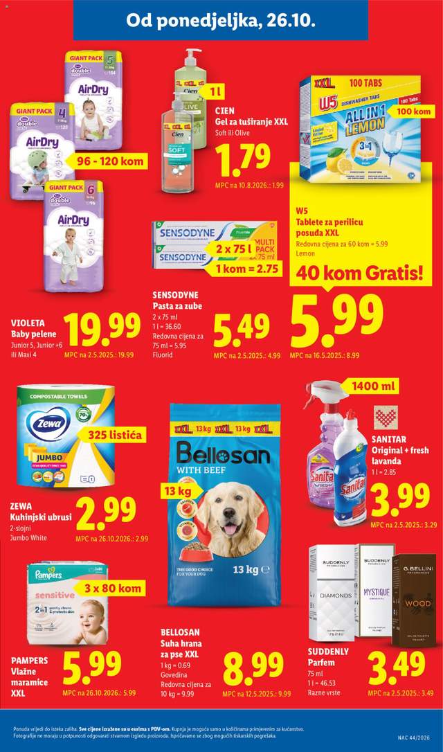 Novi Lidl katalog od 26.10.