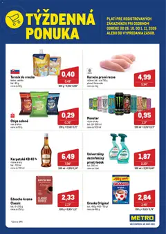 Náhľad Metro letáku platného od 26.10.2026