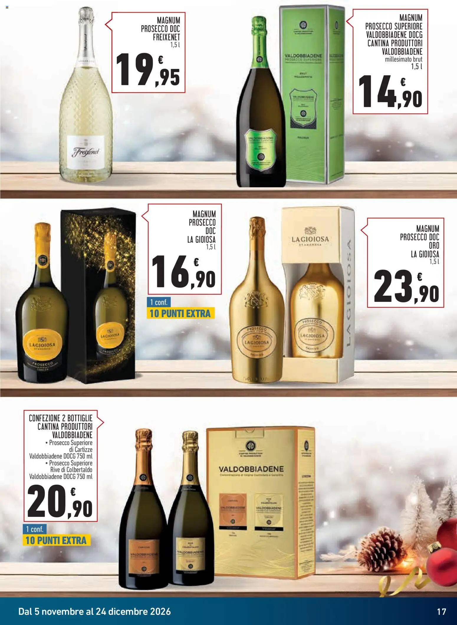 Anteprima dell'opuscolo Conad volantino Superstore Ceste & Vini dal negozio Conad valido da 05/11/2026