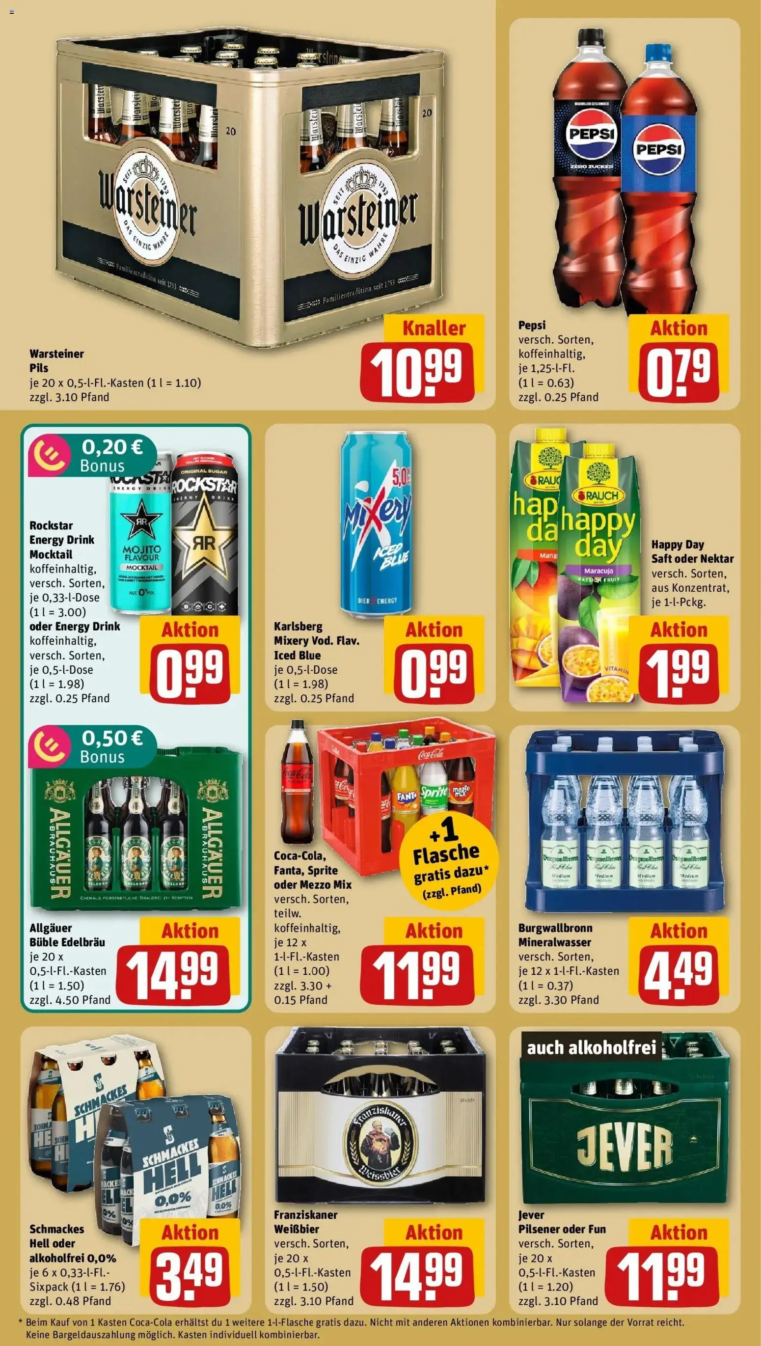 Vorschau von dem Prospekt des Geschäftes Rewe, gültig ab dem 12.10.2026