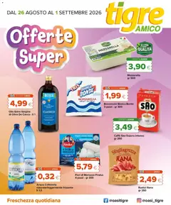Anteprima dell'opuscolo Tigre volantino Amico Offerte Super dal negozio Tigre valido da 26/08/2026