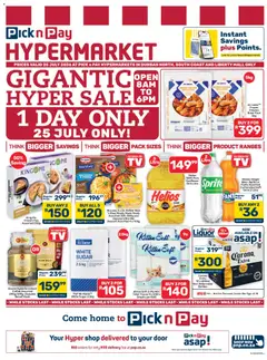 Preview of Pick n Pay flyer valid from 25/07/2026