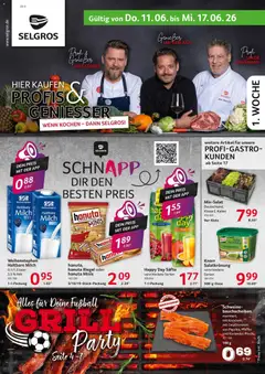 Vorschau von dem Prospekt des Geschäftes Selgros, gültig ab dem 11.06.2026