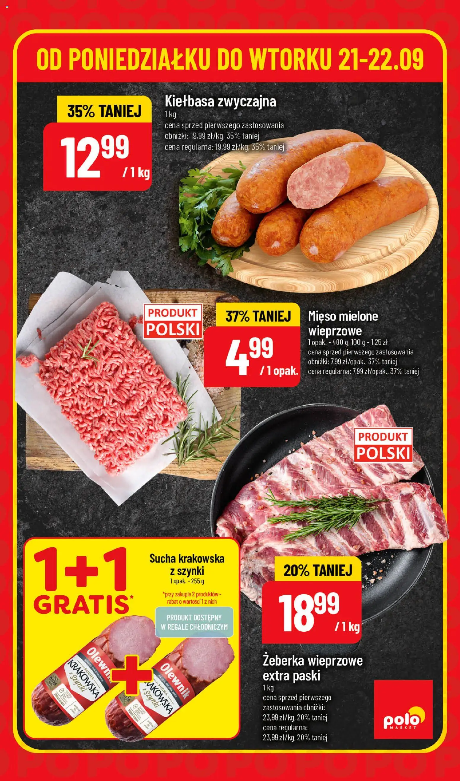 Pogląd gazetki "POLOmarket gazetka - Super Hity" ze sklepu POLOmarket ważnej od 21.09.2026
