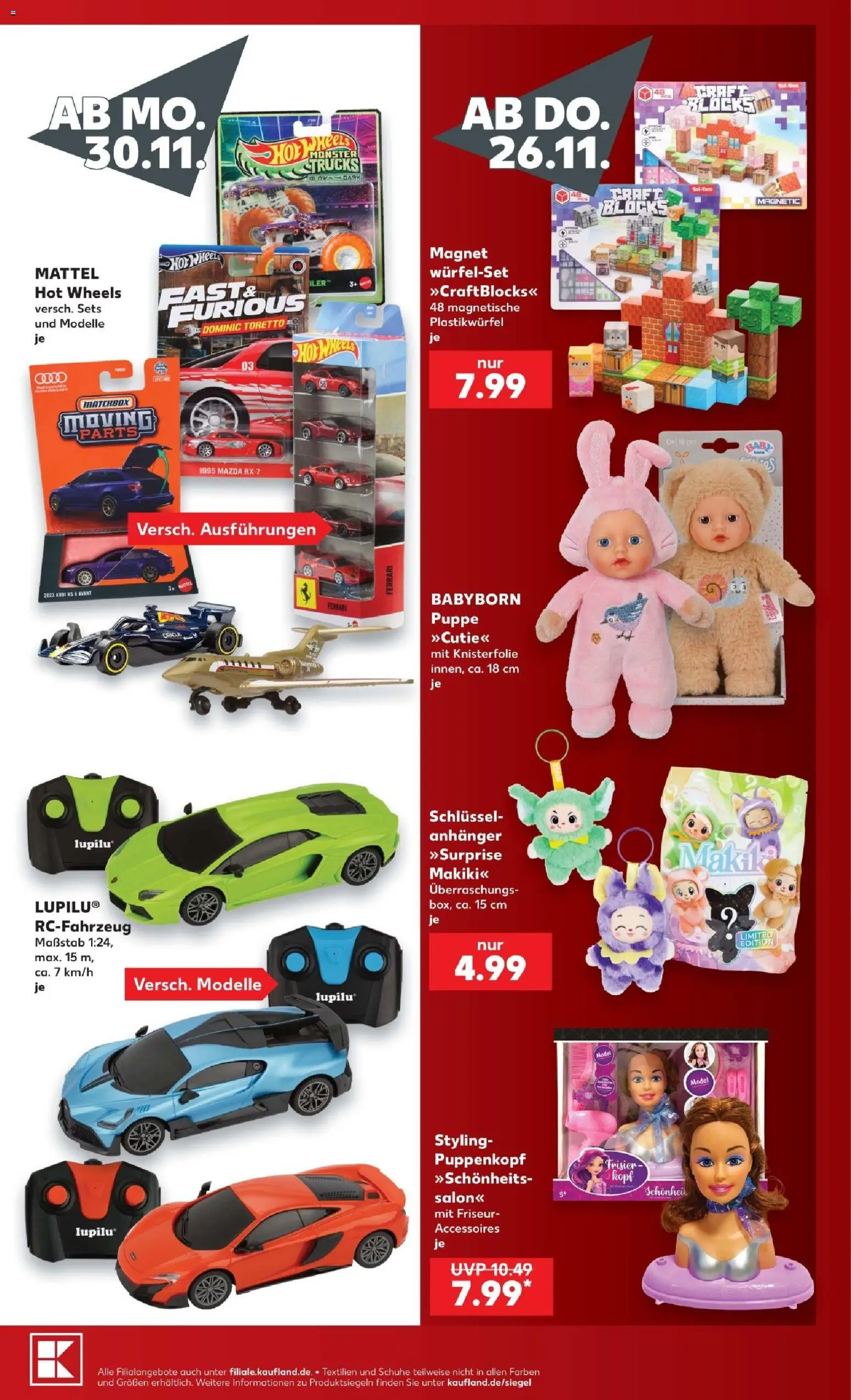 Vorschau von dem Prospekt des Geschäftes Kaufland, gültig ab dem 12.10.2026 - Puppe