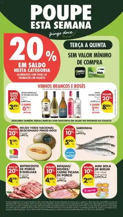 Pré-visualização do folheto da loja Pingo Doce válida a partir de 25/08/2026