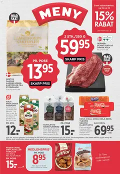 Eksempel på tilbudsavis Meny - Tilbudsavis uge 34 fra butik Meny gyldig fra 14/08/2026