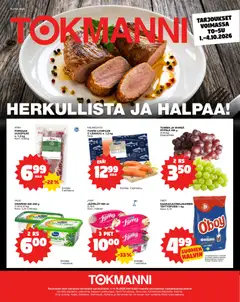 Kaupan Tokmanni Tokmanni Ruokasanomat esikatselu, voimassa 01/10/2026