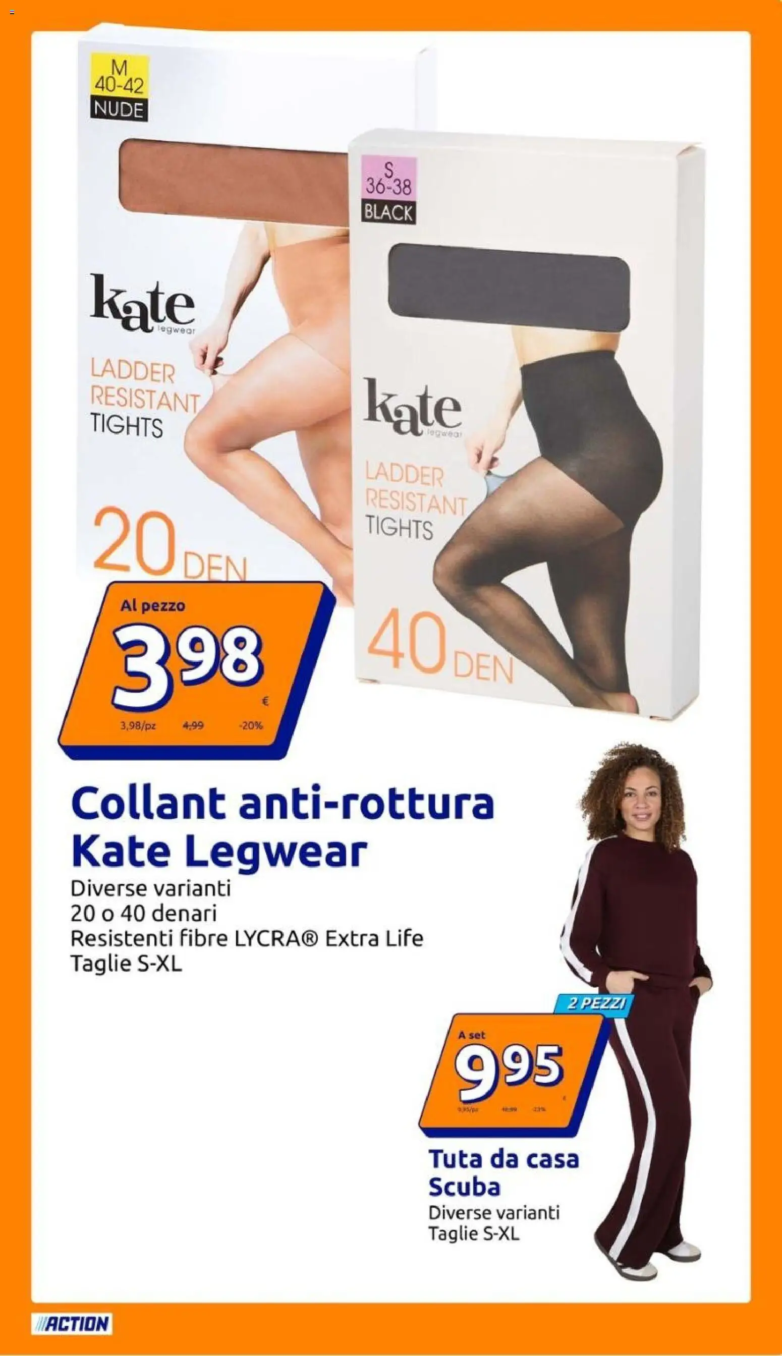 Anteprima dell'opuscolo Action volantino dal negozio Action valido da 28/10/2026 - Collant