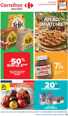 Prévisualisation de Carrefour Market catalogue du magasin Carrefour Market formulaire valide 04/08/2026