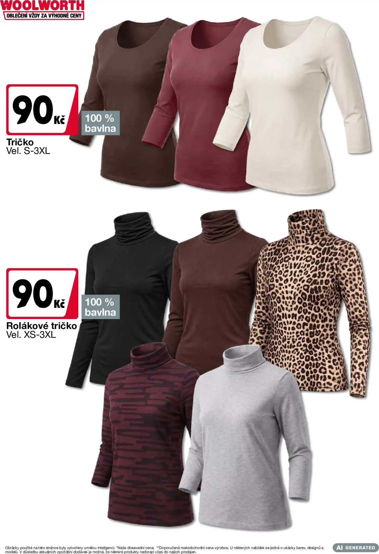 Náhľad Woolworth letáku platného od 02.10.2026 - Tričko