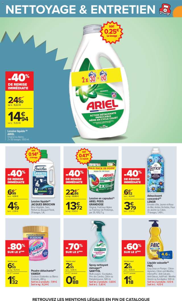Nouveau catalogue Carrefour à partir du 22/09