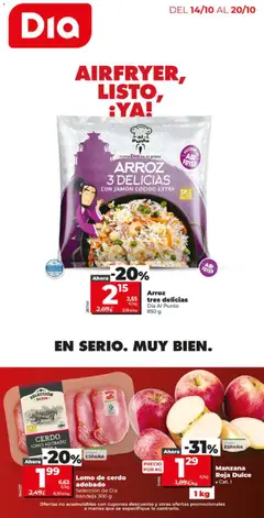 Vista previa del folleto de la tienda Dia válido desde el 14/10/2026 