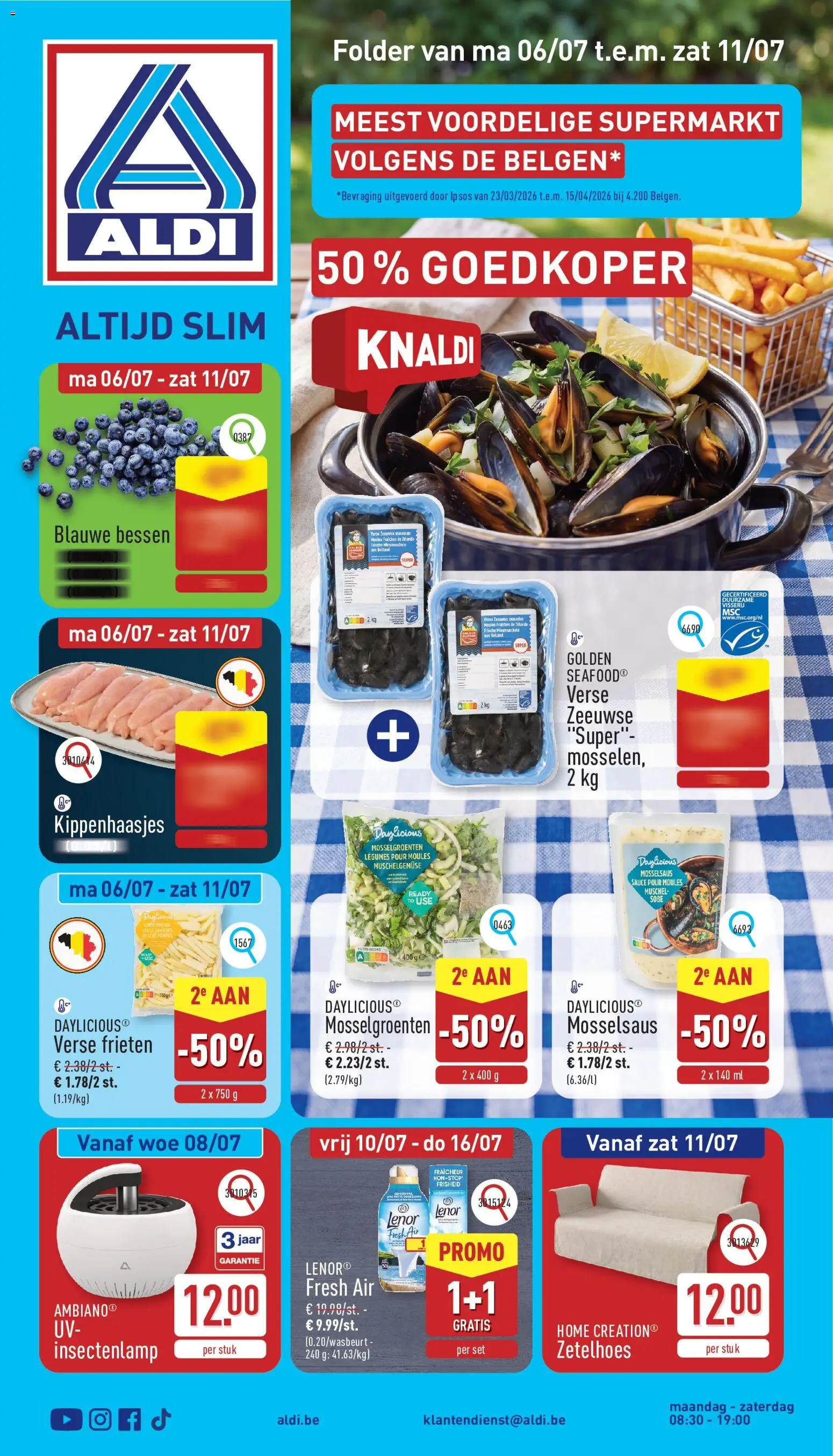 Voorbeeld van Aldi Folder week 28 van winkel Aldi geldig vanaf 06/07/2026