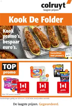 Prévisualisation de Colruyt Folder / Publicité du magasin Colruyt formulaire valide 09/09/2026