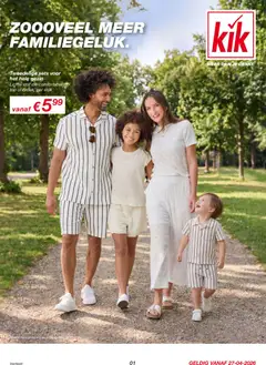 Voorbeeld van KiK folder van winkel KiK geldig vanaf 27-04-2026