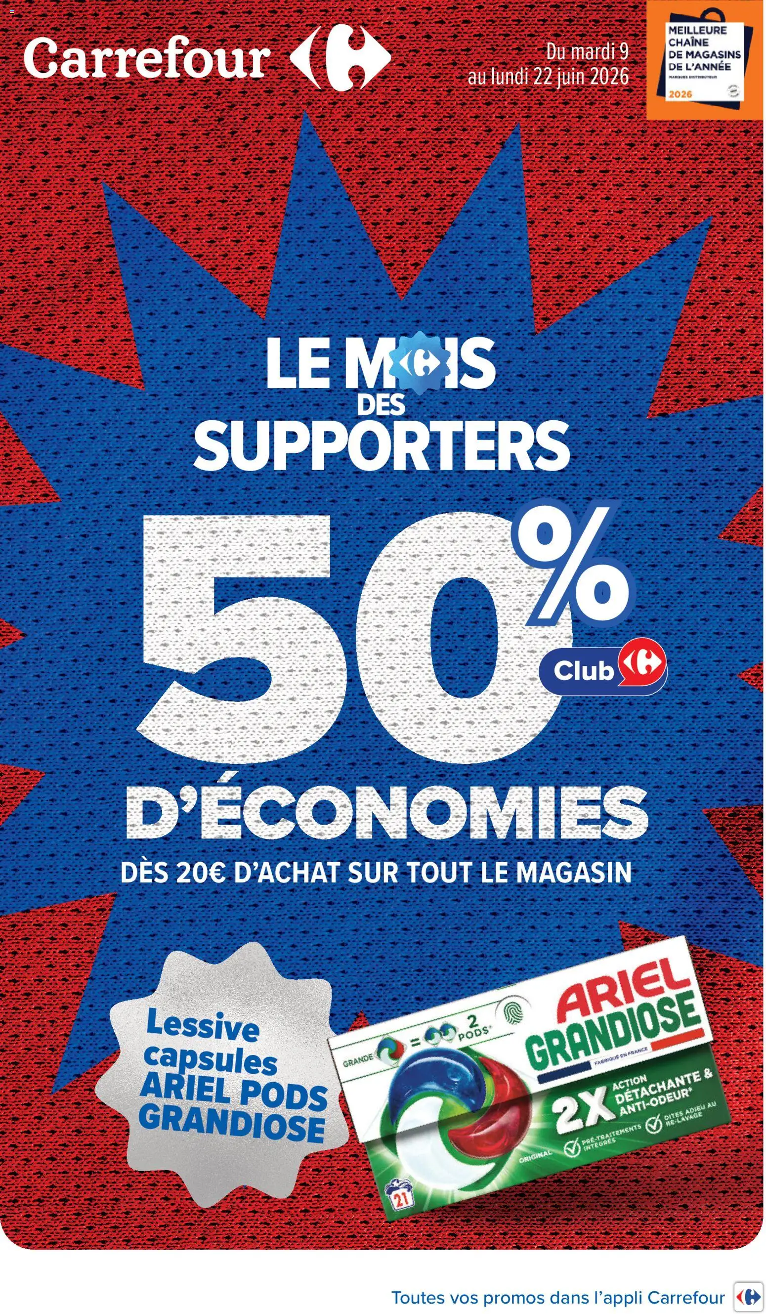 Prévisualisation de Carrefour catalogue du magasin Carrefour formulaire valide 09/06/2026