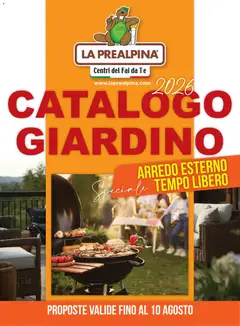 Anteprima dell'opuscolo La Prealpina volantino Arredo Esterno dal negozio La Prealpina valido da 08/06/2026