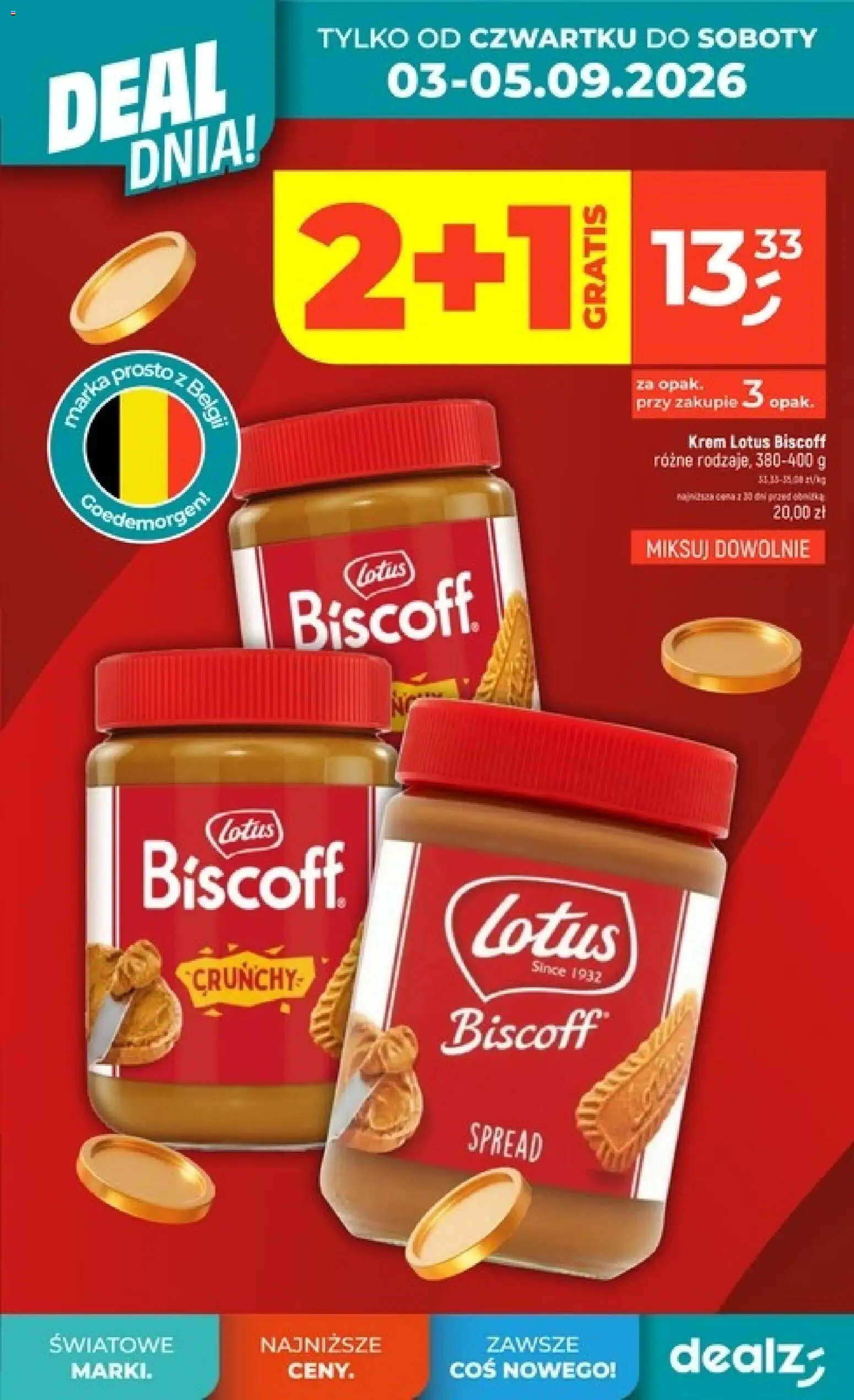 Pogląd gazetki "Dealz gazetka - Deal dnia" ze sklepu Dealz ważnej od 03.09.2026