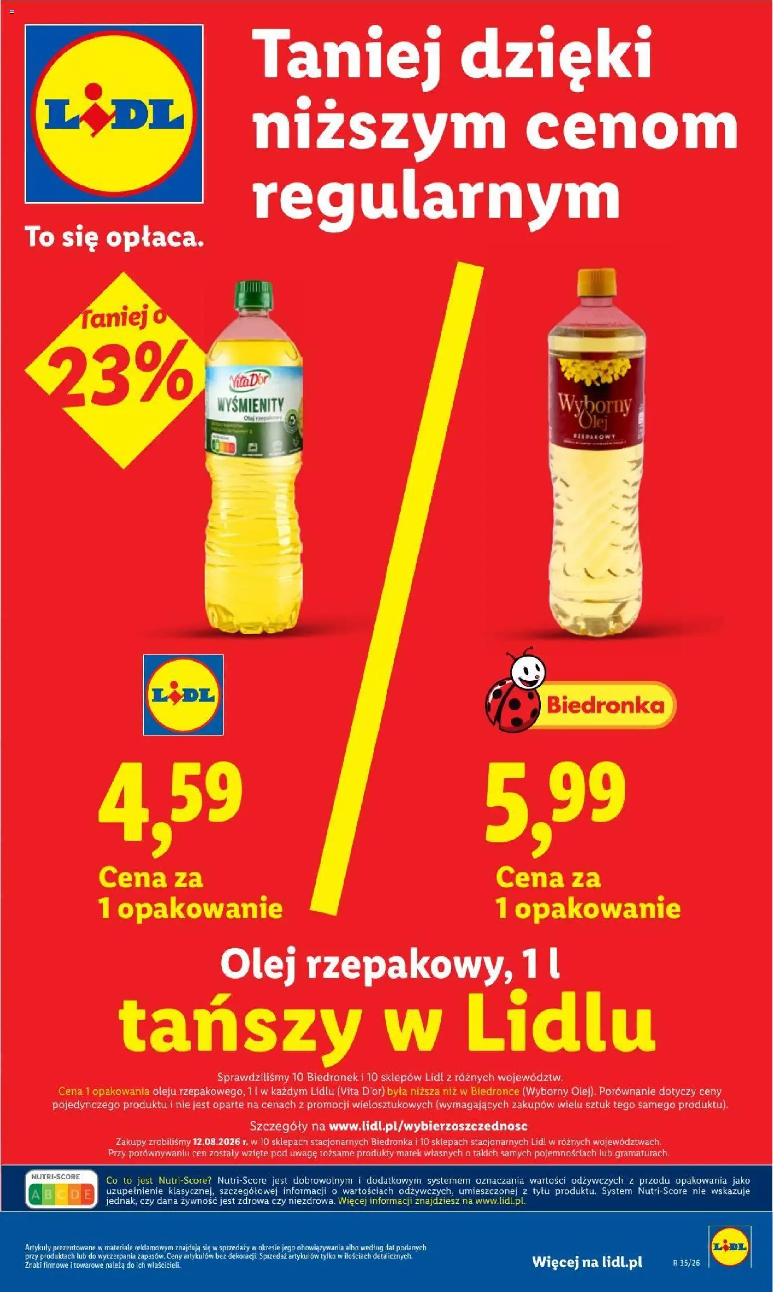 Pogląd gazetki "Lidl gazetka" ze sklepu Lidl ważnej od 27.08.2026
