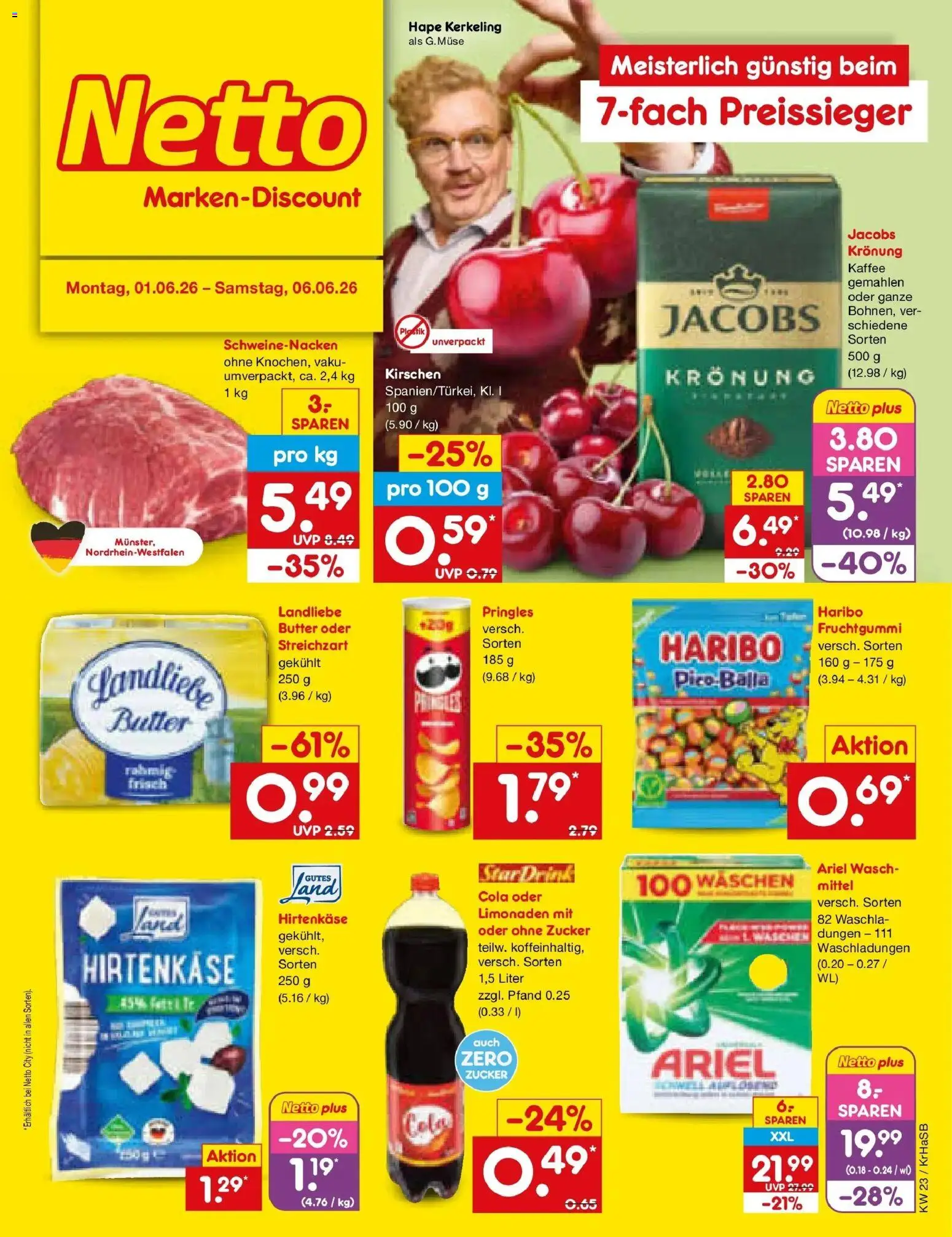 Vorschau von dem Prospekt des Geschäftes Netto Marken-Discount, gültig ab dem 01.06.2026
