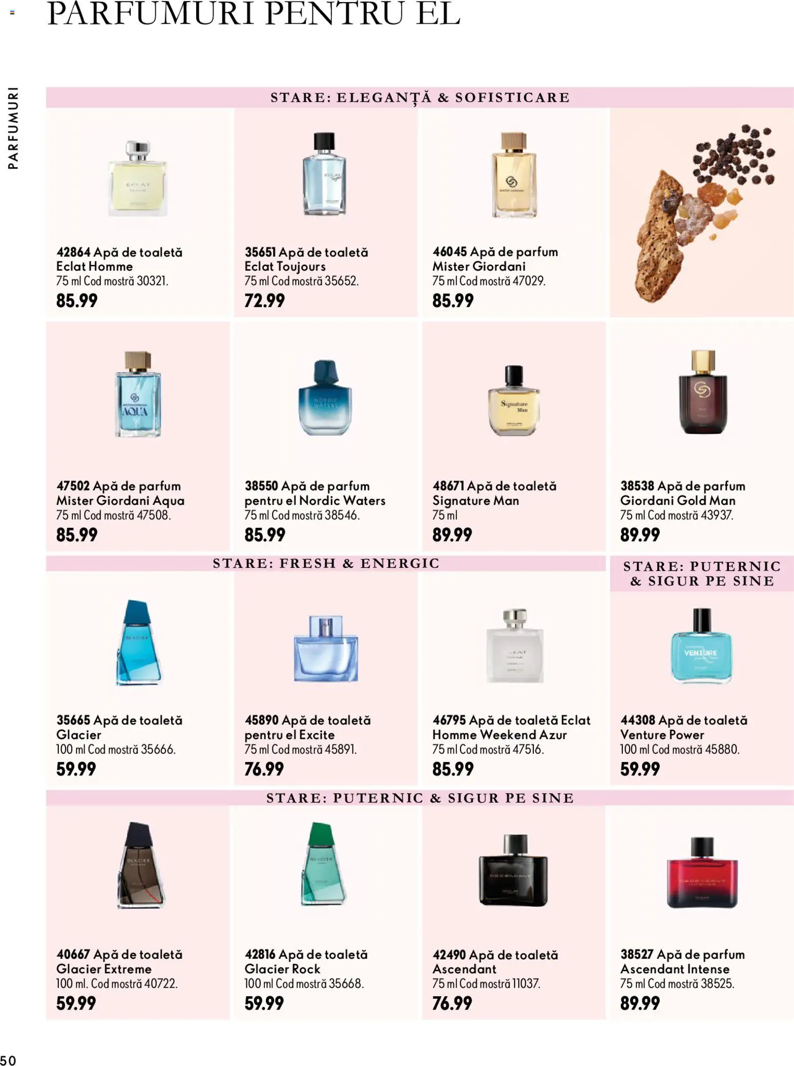 Previzualizarea de cataloage: Oriflame Oriflame Catalog 15 2026 valabil de la 11.11.2026 - Apă, Parfum, Toaletă, Power, Aqua, Intense, Apă de parfum, Apă de toaletă