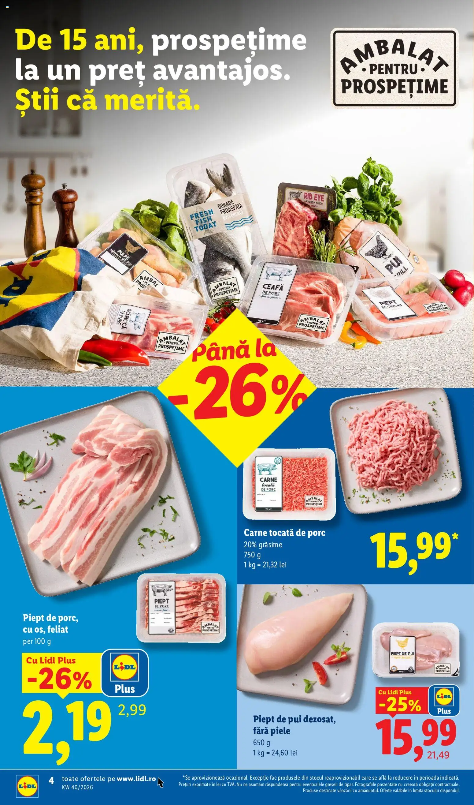 Previzualizarea de cataloage: Lidl Lidl Catalog valabil de la 28.09.2026