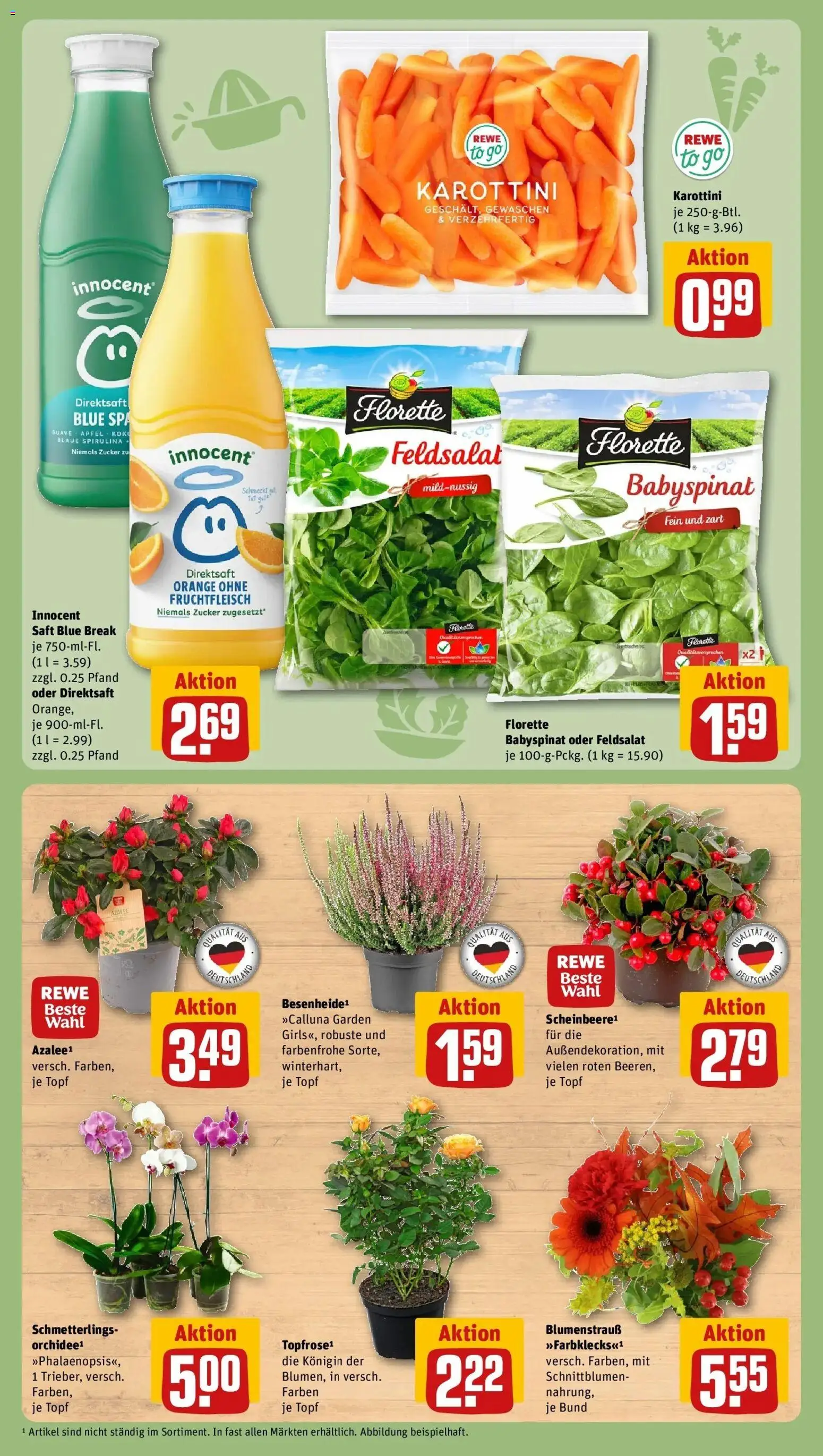 Vorschau von dem Prospekt des Geschäftes Rewe, gültig ab dem 12.10.2026
