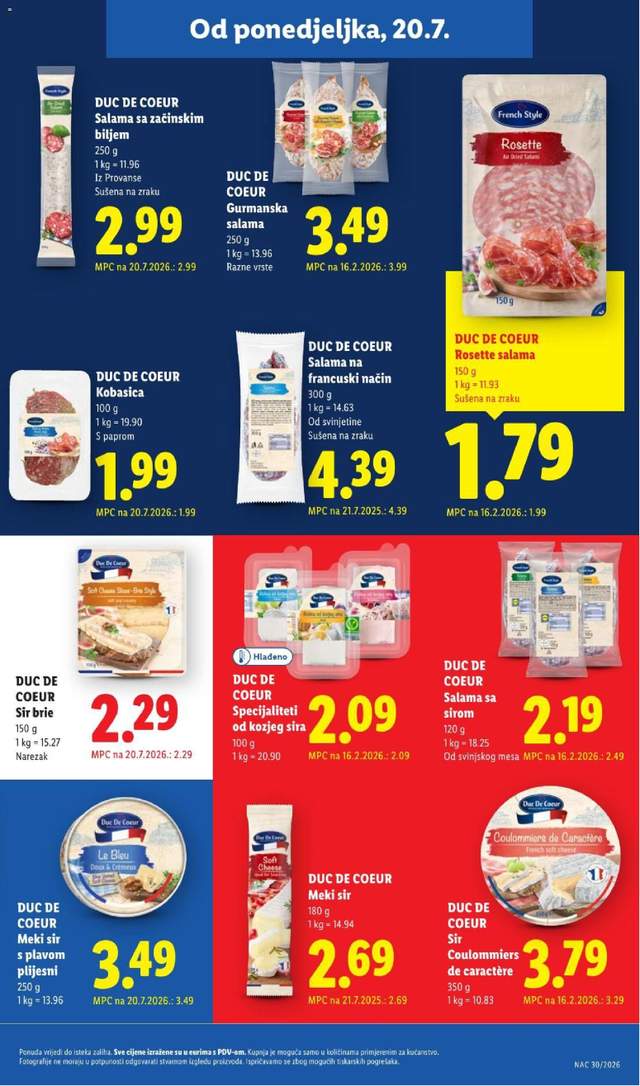Novi Lidl katalog od 20.07.