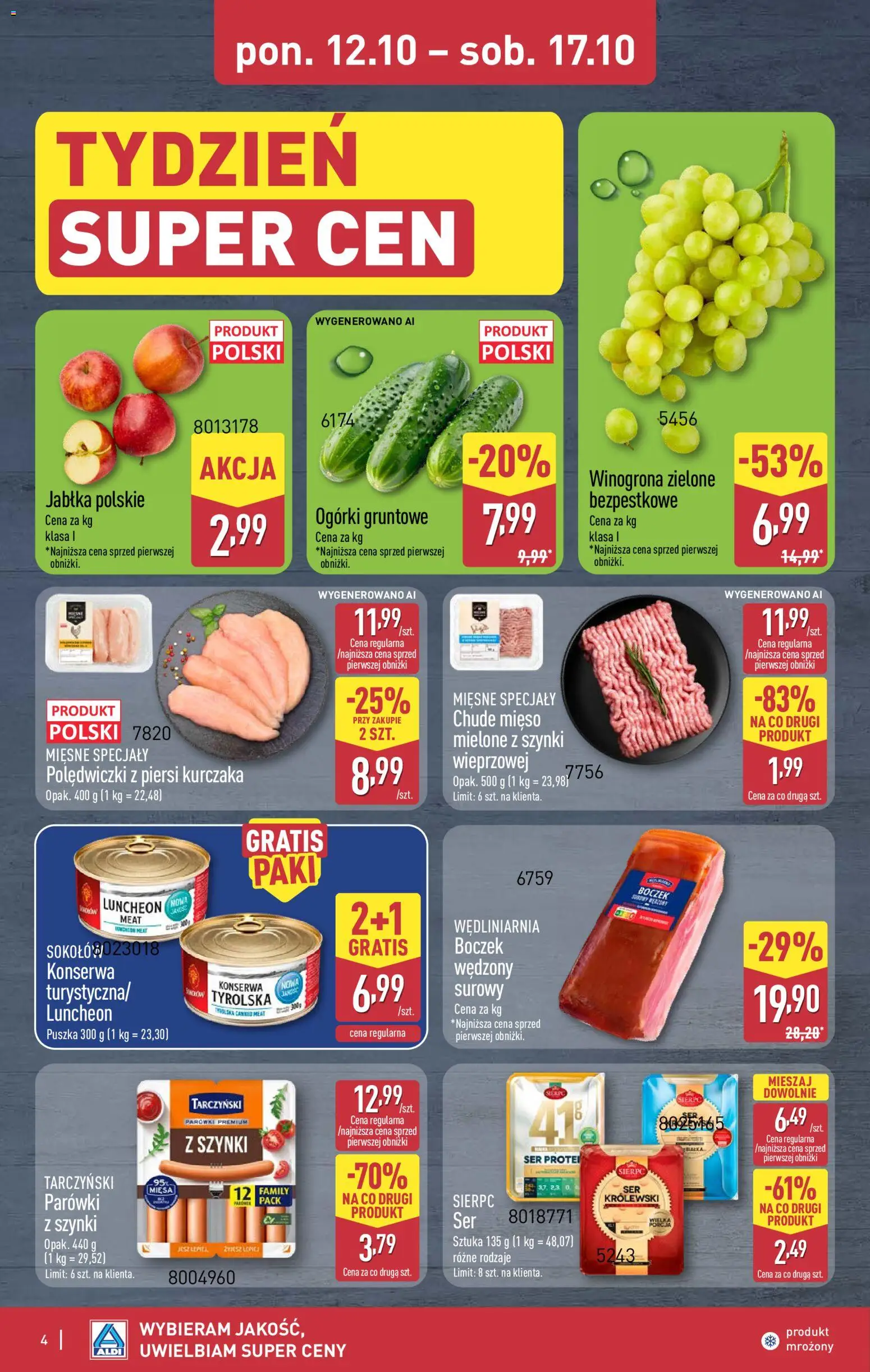 Pogląd gazetki "Aldi gazetka - Oferta weekendowa" ze sklepu Aldi ważnej od 15.10.2026