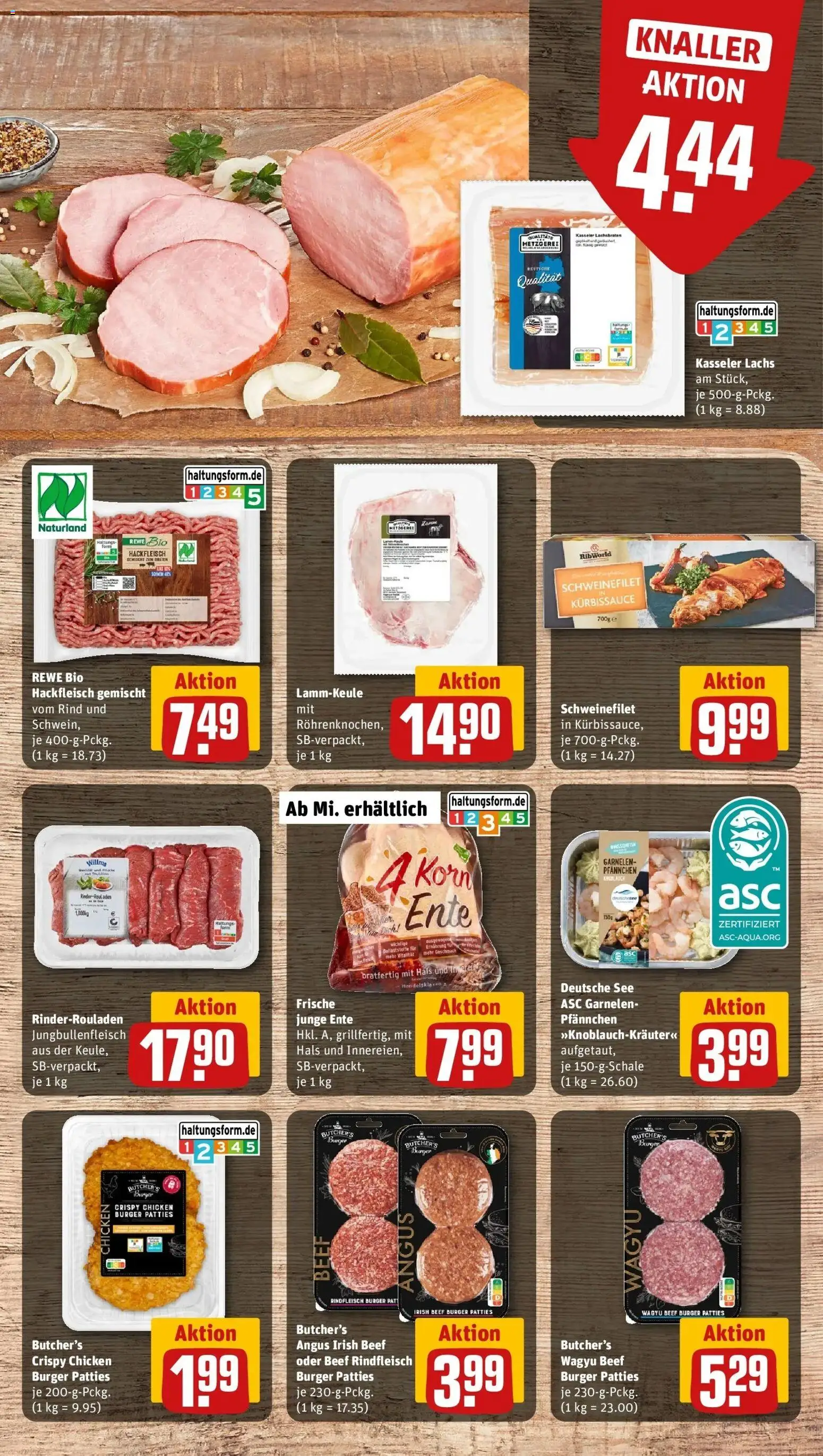 Vorschau von dem Prospekt des Geschäftes Rewe, gültig ab dem 26.10.2026