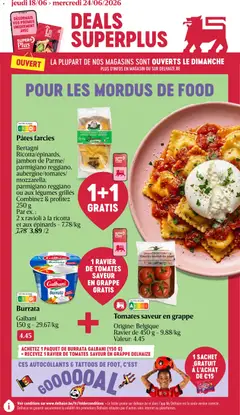 Prévisualisation de Delhaize Folder de la semaine 25 du magasin Delhaize formulaire valide 18/06/2026